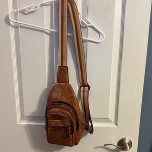 Brown Sling Bag